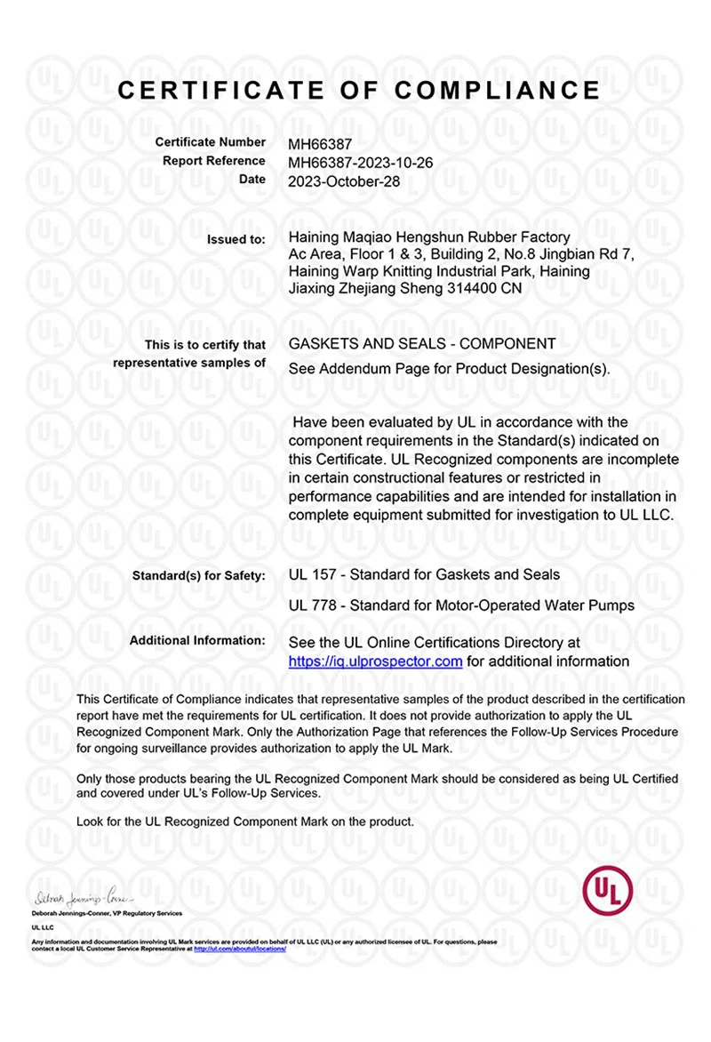 UL certification UL certification